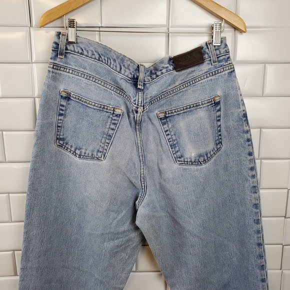 TOMMY HILFIGER | DISTRESSED MEDIUM WASH DENIM CASUAL CLASSIC JEANS MEN'S 36 X 32 - Picture 9 of 16